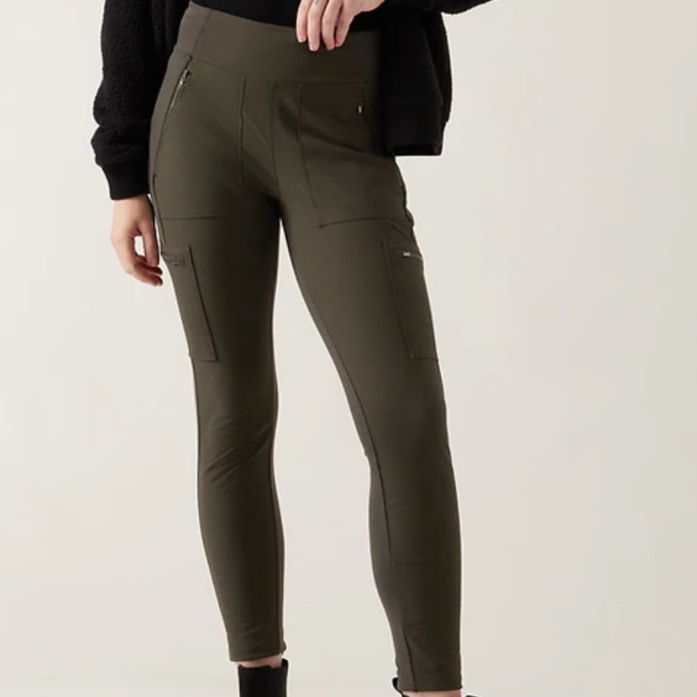 ATHLETA HEADLANDS HYBRID MID RISE TIGHT